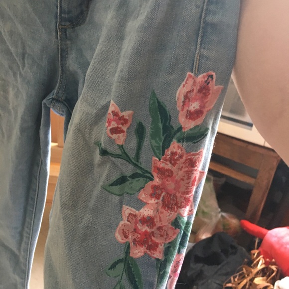 Embroidered guess jeans - Picture 5 of 7